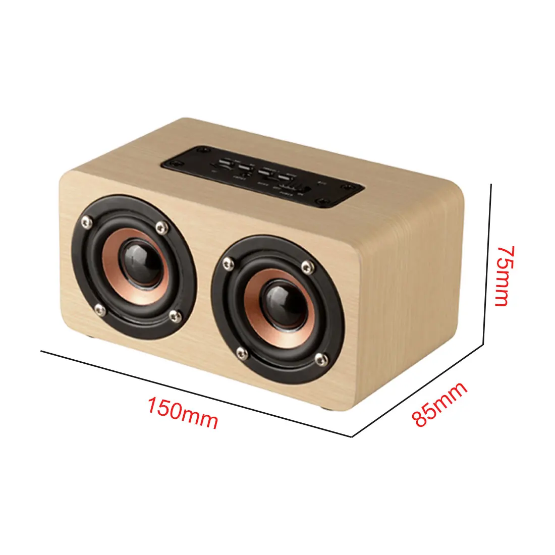 Portable Shock Bass Sound bar Wooden Wireless Bluetooth Speaker Car computer for iPhone Sumsung Xiaomi home speakers
Portable Shock Bass Sound bar Wooden Wireless Bluetooth Speaker Car computer for iPhone Sumsung Xiaomi home speakers