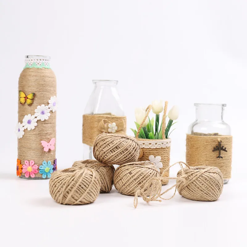 30meters/lot 1roll plain jute rope width 1.5mm Student creative hand-decorated rope Tag rope Diy gift wrapping Party supplies
30meters/lot 1roll plain jute rope width 1.5mm Student creative hand-decorated rope Tag rope Diy gift wrapping Party supplies