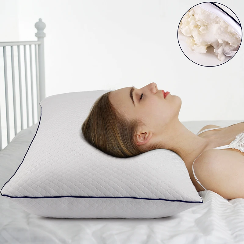 Memory Foam Pillow Orthopedic Slow Rebound Bedding Neck protection Sleeping Diamond Checkered Shaped Blue Edge 71x48x15.5CM
Memory Foam Pillow Orthopedic Slow Rebound Bedding Neck protection Sleeping Diamond Checkered Shaped Blue Edge 71x48x15.5CM