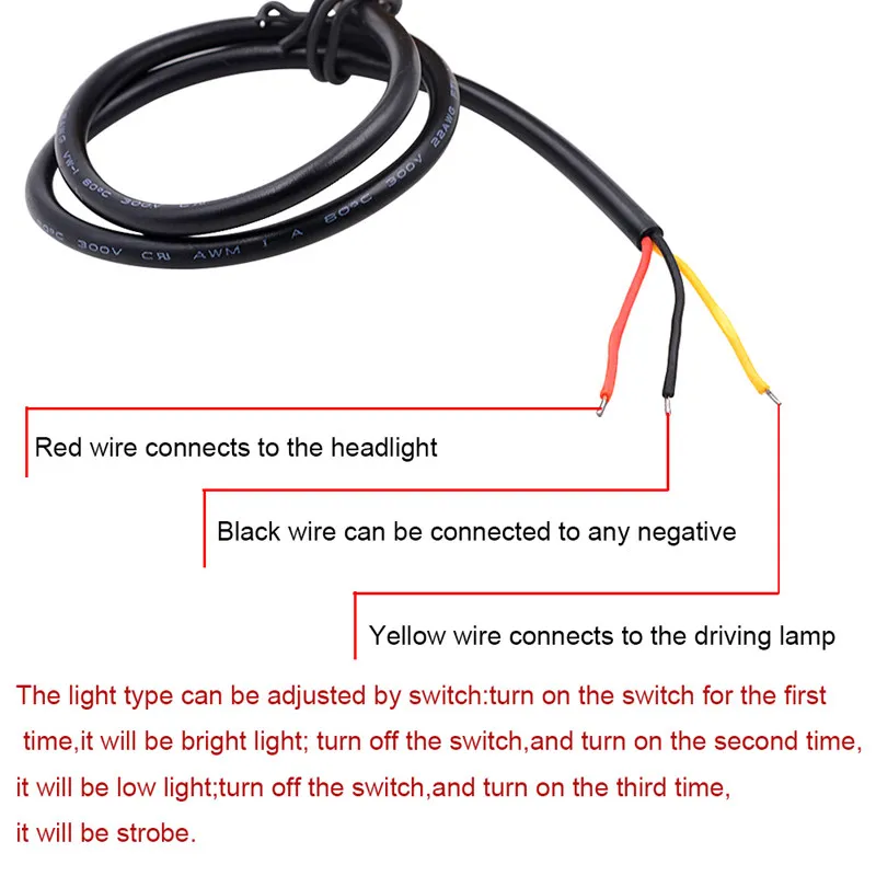 12V Motorcycle Head Light Lamp Projector Lens Light With Led Angel Devil Eyes Headlight 30W 1200Lm 200000H Double Aperture Light
12V Motorcycle Head Light Lamp Projector Lens Light With Led Angel Devil Eyes Headlight 30W 1200Lm 200000H Double Aperture Light