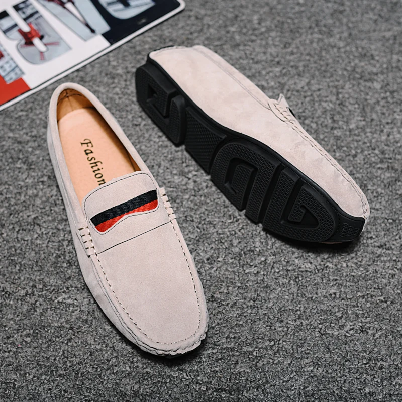 Plus Size 38-46 Mocasines Hombre Penny Loafers Men Suede Leather Loafer Casual Driving Shoes Handmade Slip On Man Moccasin Flats
Plus Size 38-46 Mocasines Hombre Penny Loafers Men Suede Leather Loafer Casual Driving Shoes Handmade Slip On Man Moccasin Flats