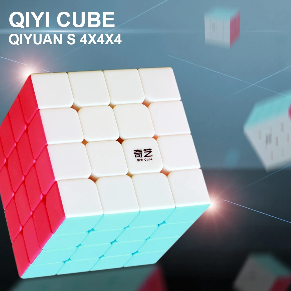 QiYi QiYuan S 4x4x4 магический скоростной куб профессиональные Кубики-головоломки