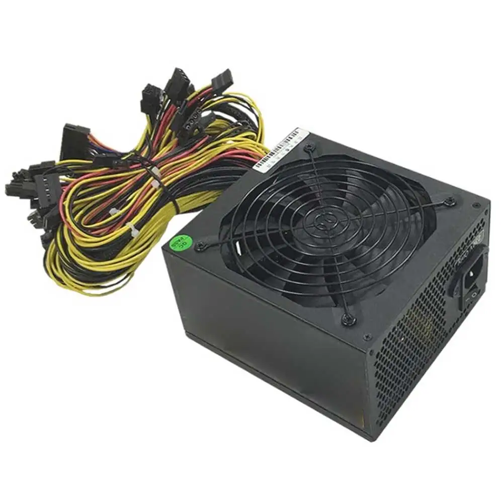 1600W Mining Machine ATX Antminer Computer Power Supply Set 110V-264V Input For Mining Machine 6 High-end Dispaly Graphics Cards
1600W Mining Machine ATX Antminer Computer Power Supply Set 110V-264V Input For Mining Machine 6 High-end Dispaly Graphics Cards