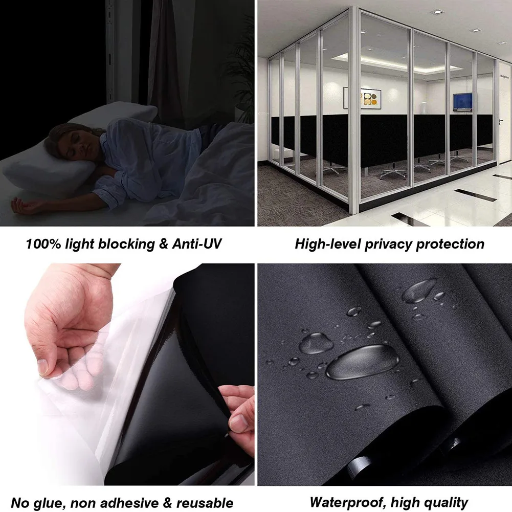 100% Privacy Window Film Sun Blocking Mirror Reflective Window Tint One Way Anti UV Glass Stickers For Home Office
100% Privacy Window Film Sun Blocking Mirror Reflective Window Tint One Way Anti UV Glass Stickers For Home Office