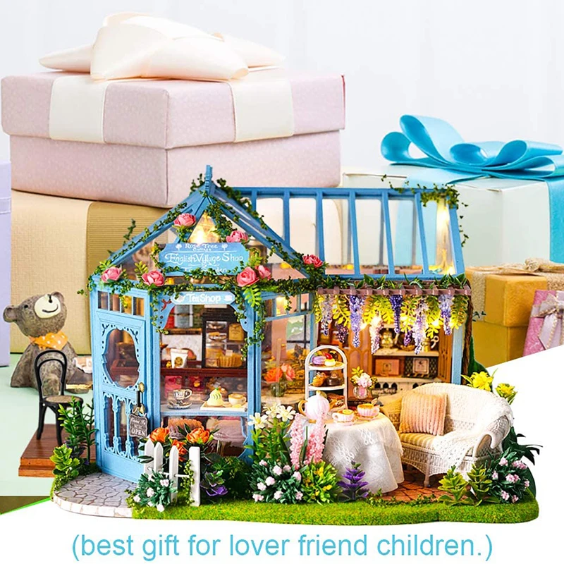 European Villa Flower Room Wooden Dollhouse Miniature With Furniture Doll Houses Kits Assemble Toys Children Christmas Gift Casa
European Villa Flower Room Wooden Dollhouse Miniature With Furniture Doll Houses Kits Assemble Toys Children Christmas Gift Casa