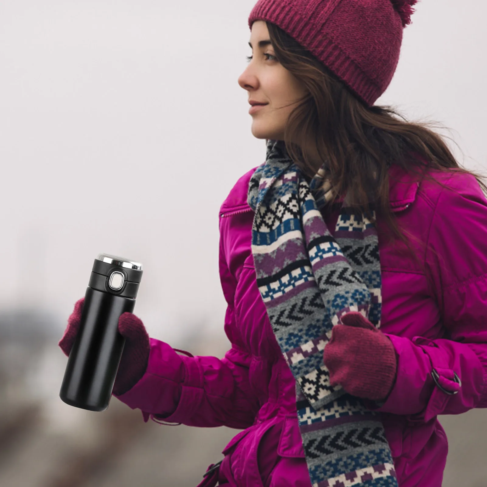 420ML Intelligent Thermos Display Temperature Stainless Steel Thermo Cup Strainer Tea Vacuum Cup Travel Cycle Water Bottle
420ML Intelligent Thermos Display Temperature Stainless Steel Thermo Cup Strainer Tea Vacuum Cup Travel Cycle Water Bottle
