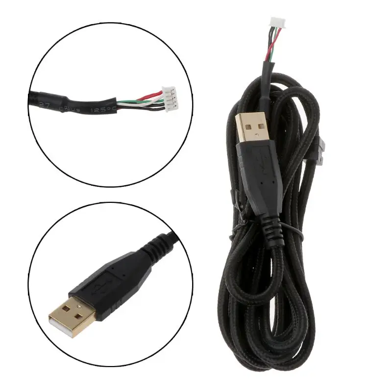 Позолоченный прочный нейлоновый плетеный шнур USB механический кабель для