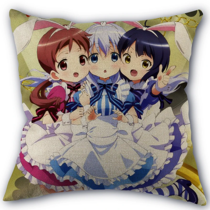 45X45cm Pillow Cover Gochuumon wa Usagi Desu ka Square Zipper Cotton Linen Pillow Cases Bedroom Home Decorative Pillowcase 03-03
45X45cm Pillow Cover Gochuumon wa Usagi Desu ka Square Zipper Cotton Linen Pillow Cases Bedroom Home Decorative Pillowcase 03-03