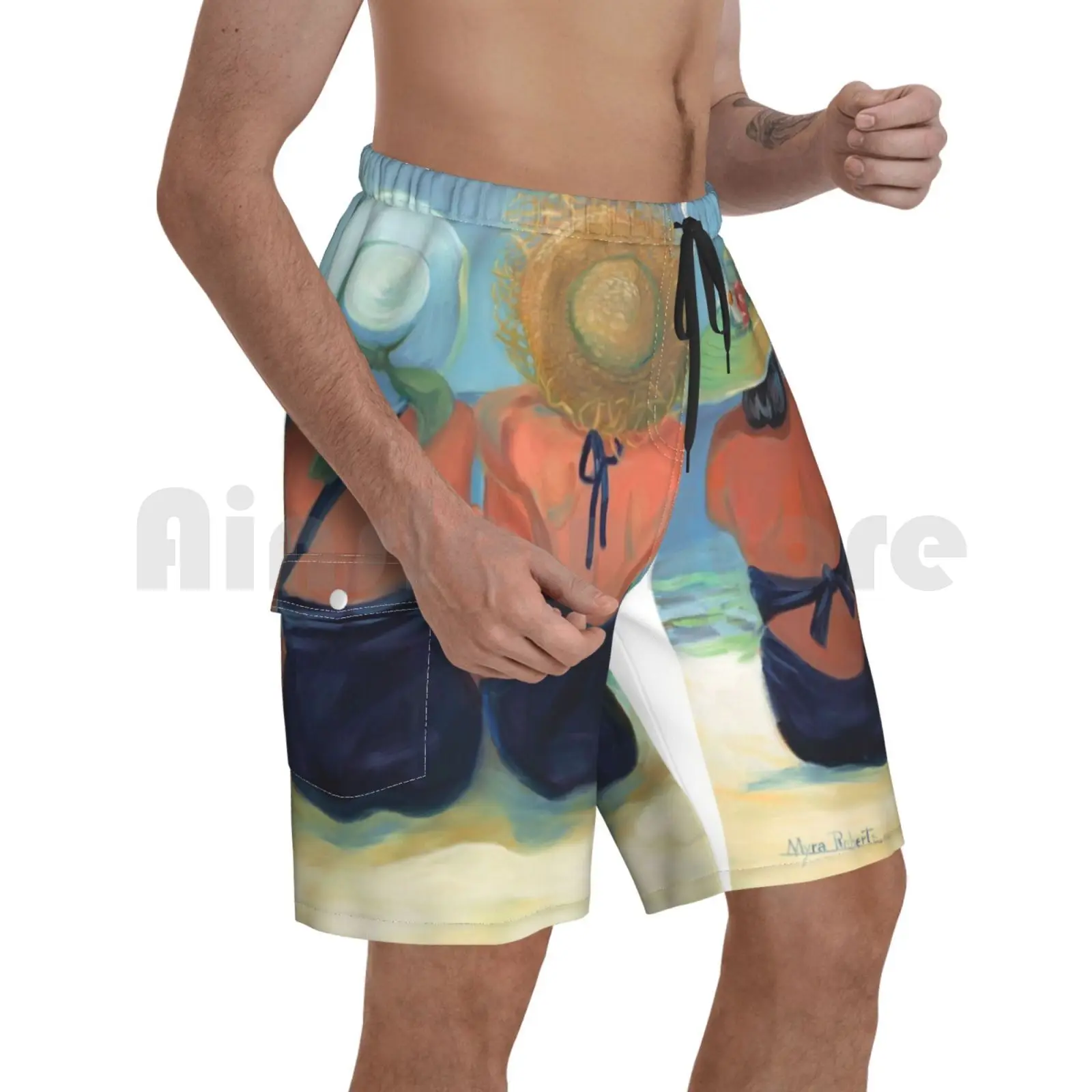 Three Sisters Beach Shorts Men Beach Pants Swim Trunks Vintage Myra Roberts Beach Fashion Tropical Ocean Friendship
Three Sisters Beach Shorts Men Beach Pants Swim Trunks Vintage Myra Roberts Beach Fashion Tropical Ocean Friendship