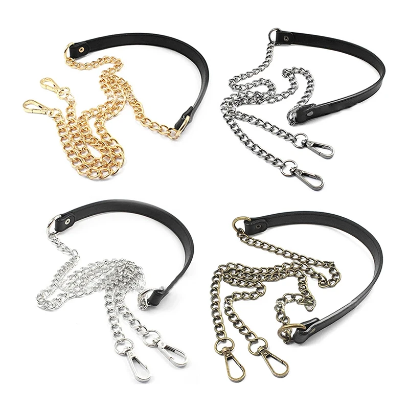 Bag Metal Chain Replacement PU Leather Bags Straps For DIY Handbag Handles Shoulder Straps Accessories Bags Handles
Bag Metal Chain Replacement PU Leather Bags Straps For DIY Handbag Handles Shoulder Straps Accessories Bags Handles