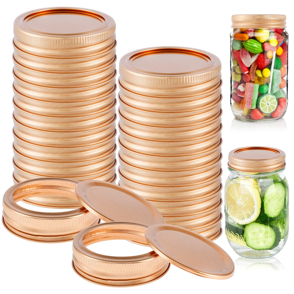 24 Set Canning Lids Mason Jar Lids 70 mm Mason Jar Lids and Bands Leak Proof Regular Mouth Split-Type Canning Jars Lid for Canni
24 Set Canning Lids Mason Jar Lids 70 mm Mason Jar Lids and Bands Leak Proof Regular Mouth Split-Type Canning Jars Lid for Canni