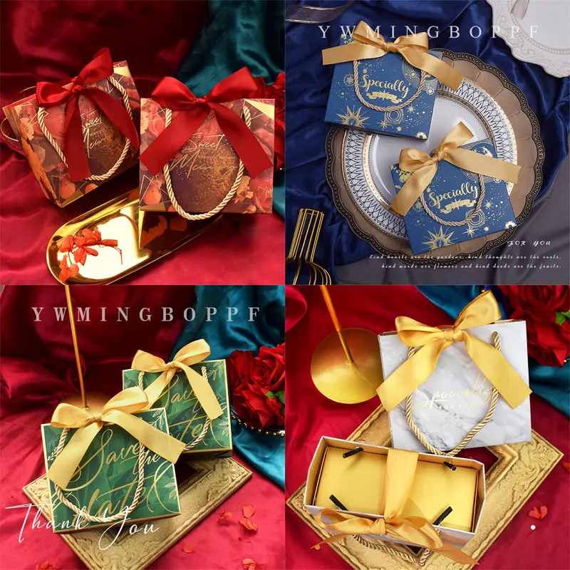 Paper Candy Box Tote Bag for Favor Gift Decoration Christmas Baby Shower Party Decoration Wedding Favours Packaging Boxes
Paper Candy Box Tote Bag for Favor Gift Decoration Christmas Baby Shower Party Decoration Wedding Favours Packaging Boxes