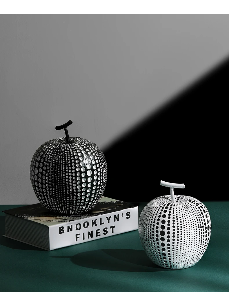 Northern European-Style Modern Minimalist Home Office Decorations Soft Resin Creative Crafts for Apple home accessories
Northern European-Style Modern Minimalist Home Office Decorations Soft Resin Creative Crafts for Apple home accessories