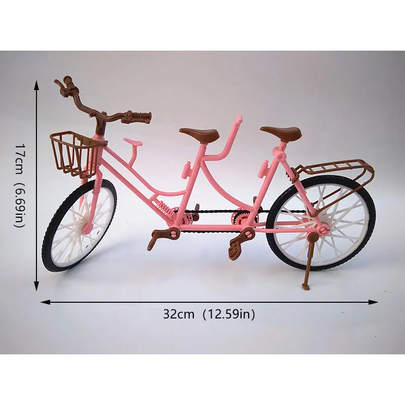 High Quality Mixed Style Doll Bicycle For Doll Brown Basket Outdoor Play Doll Accessories Toy
High Quality Mixed Style Doll Bicycle For Doll Brown Basket Outdoor Play Doll Accessories Toy