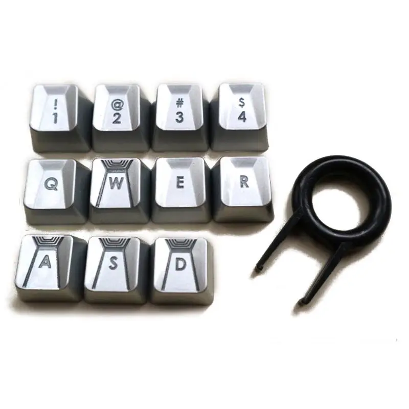 11 клавиш с подсветкой колпачок для клавиатуры logitech Romer-G Switch G910 G810 G413 Gpro G512