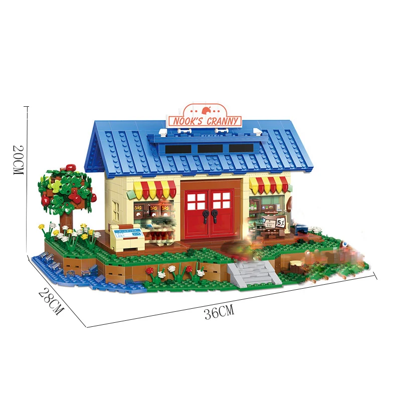 K103 1225Pcs Streethouse Building The Animal Crossing House Assembly Bricks Model Building Blocks Toys For Children Boy Gifts
K103 1225Pcs Streethouse Building The Animal Crossing House Assembly Bricks Model Building Blocks Toys For Children Boy Gifts