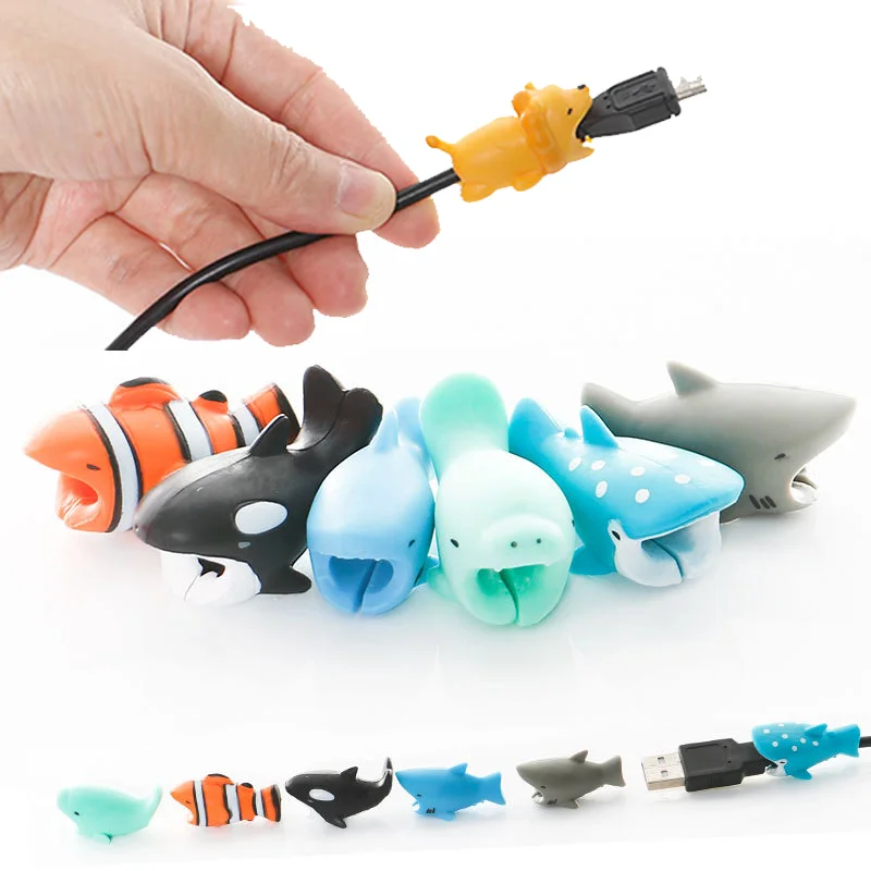 Cute Animal Data Line Protector For Phone Charging Cable Cartoon Phone Holder Accessory Environmentally Friendly PVC Soft Rubber
Cute Animal Data Line Protector For Phone Charging Cable Cartoon Phone Holder Accessory Environmentally Friendly PVC Soft Rubber