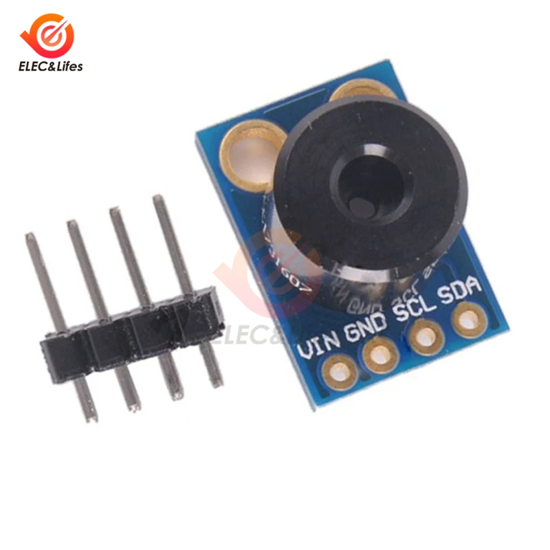3-5V IIC MLX90614ESF-BCC Contactless Temperature Gun IR Sensor Module Digital Non-contact Infrared Thermometer Module
3-5V IIC MLX90614ESF-BCC Contactless Temperature Gun IR Sensor Module Digital Non-contact Infrared Thermometer Module
