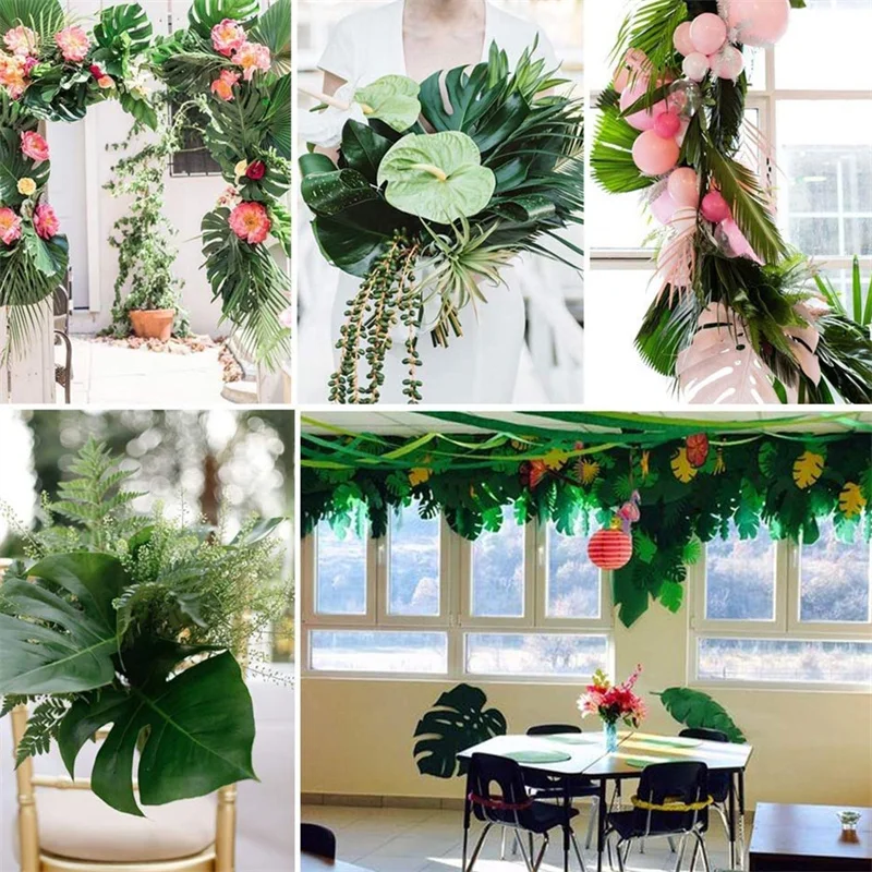 10pcs Green Artifical Palm Leaves Tropical 36CM Hawaii Turtle Leaf Kids Birthday Jungle Party Flamingo Summer Party Decoration
10pcs Green Artifical Palm Leaves Tropical 36CM Hawaii Turtle Leaf Kids Birthday Jungle Party Flamingo Summer Party Decoration