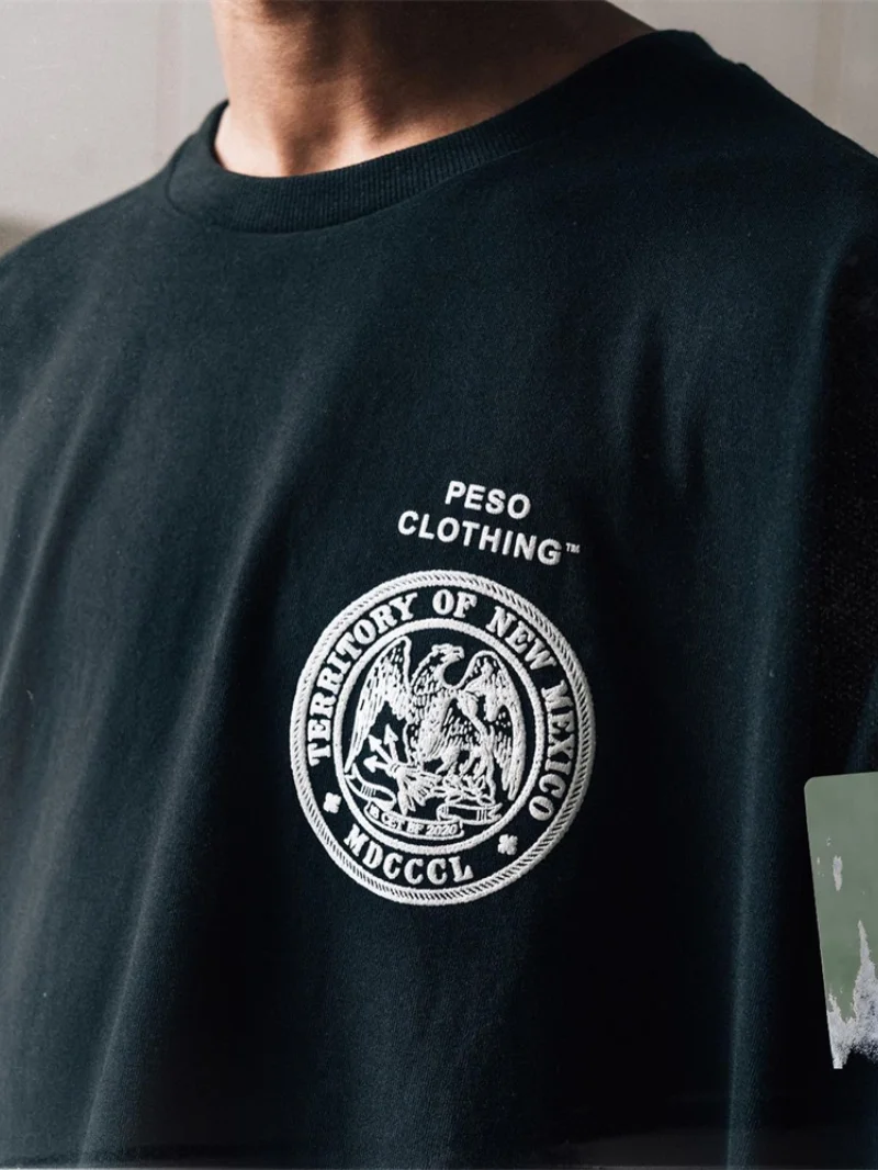 Hip Hop Men Women PESO High Streetwear Letter Logo Printed Men's Women's Short Sleeve Cotton T-Shirt Oversized T Shirts Clothing
Hip Hop Men Women PESO High Streetwear Letter Logo Printed Men's Women's Short Sleeve Cotton T-Shirt Oversized T Shirts Clothing