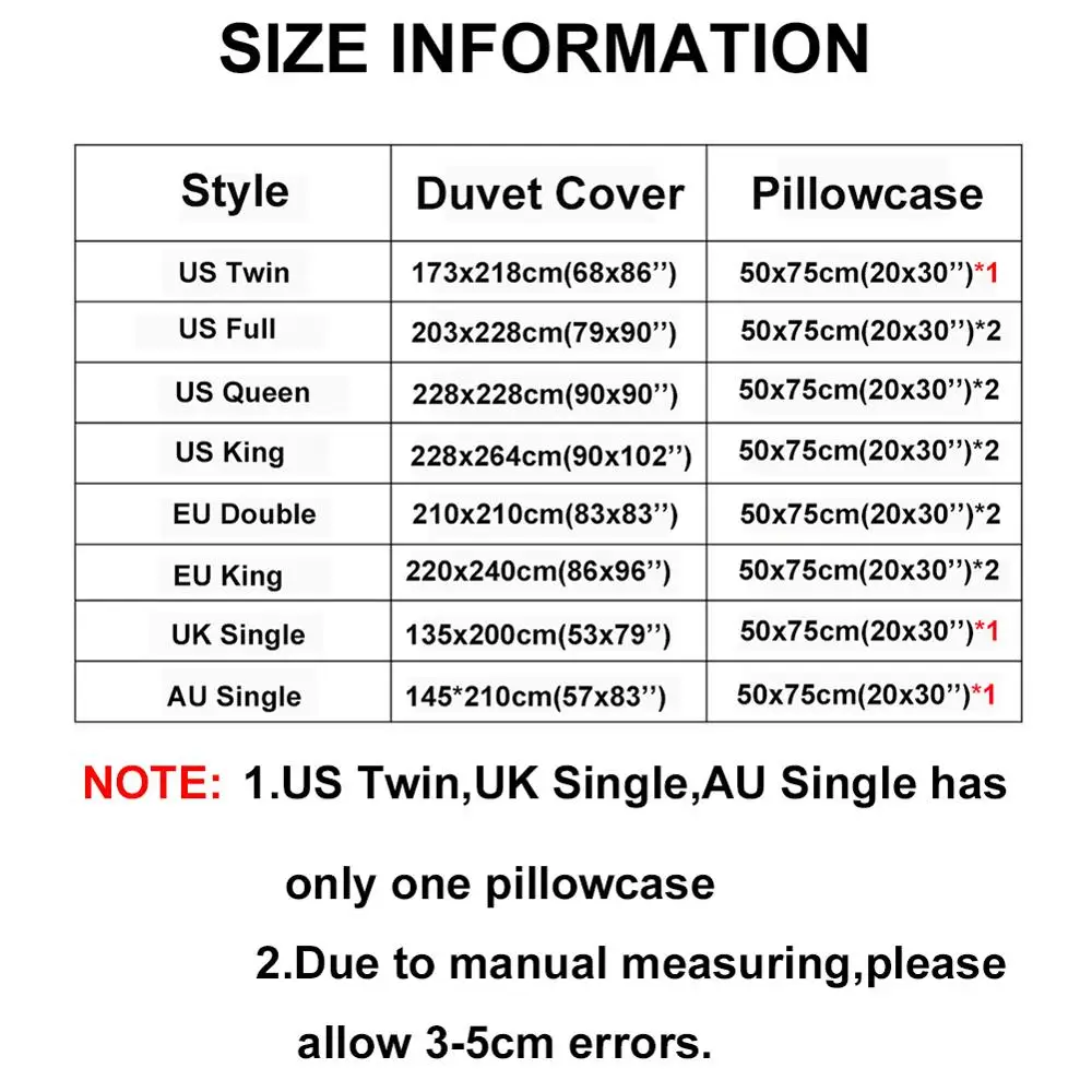 2/3pcs Colorful China Rose Flower Printed Duvet Cover Bedding Set for Home Bedroom Bed Linen Bed Decor US King Queen Size
2/3pcs Colorful China Rose Flower Printed Duvet Cover Bedding Set for Home Bedroom Bed Linen Bed Decor US King Queen Size