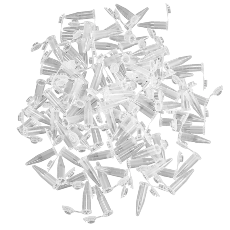 100PCS 1.5Ml Lab Mini Plastic Test Tube Centrifuge Vial Snap Cap 42X11mm Clear
100PCS 1.5Ml Lab Mini Plastic Test Tube Centrifuge Vial Snap Cap 42X11mm Clear