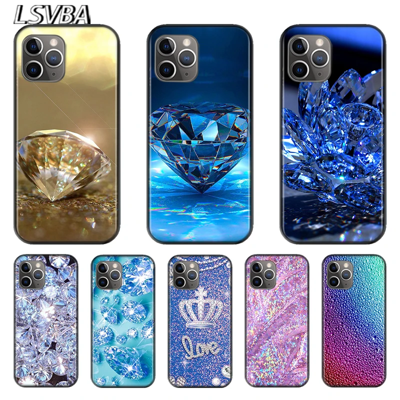 Diamond Crown Bling For Apple iPhone 12 11 XS Pro Max Mini XR X 8 7 6 6S Plus 5 SE 2020 Black Silicone soft Cover Phone Case 
Diamond Crown Bling For Apple iPhone 12 11 XS Pro Max Mini XR X 8 7 6 6S Plus 5 SE 2020 Black Silicone soft Cover Phone Case