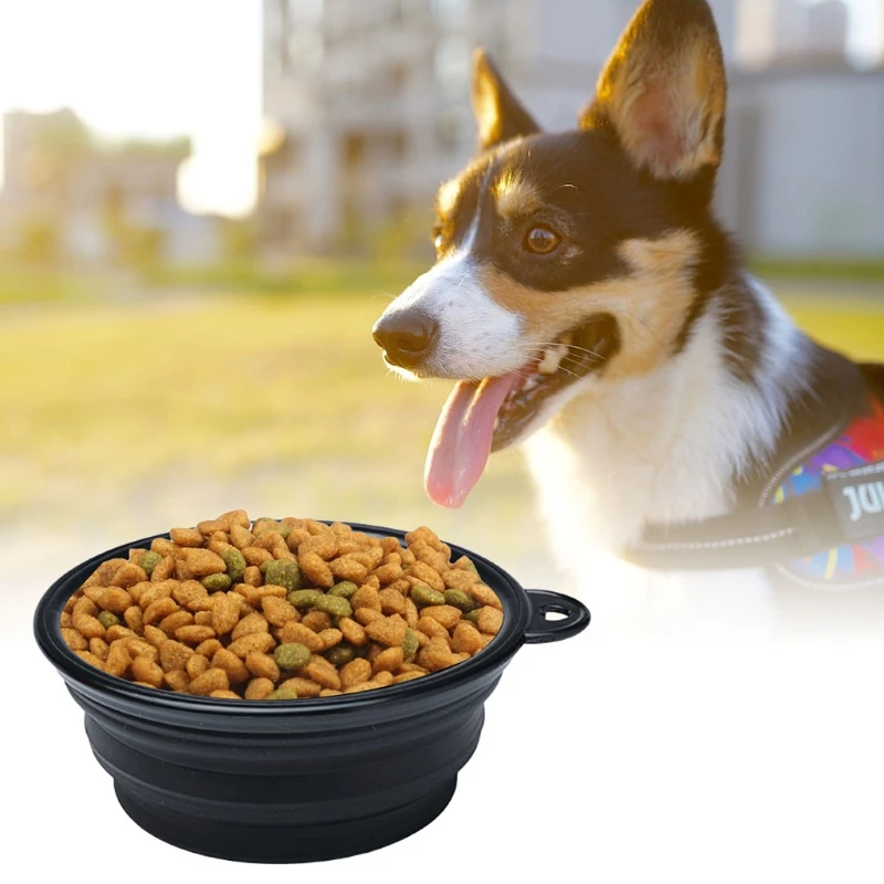 Pet Bowl Folding Silicone Travel Dog Bowl Water Bowl For Small Medium Dog Walking Portable Pet Eating Dish Durable
Pet Bowl Folding Silicone Travel Dog Bowl Water Bowl For Small Medium Dog Walking Portable Pet Eating Dish Durable