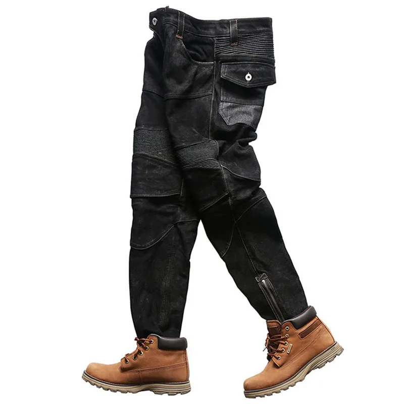 2021 Motorcycle Style Genuine Leather Trousers Men's Plus Size 4XL Real Sheepskin Slim Fit Jogging pants
2021 Motorcycle Style Genuine Leather Trousers Men's Plus Size 4XL Real Sheepskin Slim Fit Jogging pants