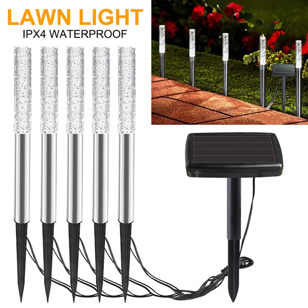 5 In 1 Solar Garden Lawn Light Set Waterproof Acrylic Bubble Lawn Garden Yard Landscape Lamps Magic Solar Powered Garden Lights
5 In 1 Solar Garden Lawn Light Set Waterproof Acrylic Bubble Lawn Garden Yard Landscape Lamps Magic Solar Powered Garden Lights