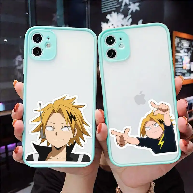 Denki kaminari Phone Case For iPhone 12 11 Mini Pro XR XS Max 7 8 Plus X Matte transparent blue Cover
Denki kaminari Phone Case For iPhone 12 11 Mini Pro XR XS Max 7 8 Plus X Matte transparent blue Cover