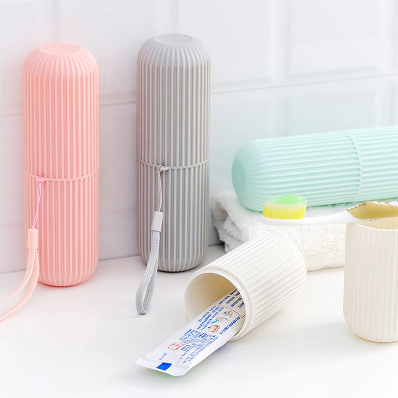 Portable Toothbrush Toothpaste Holder Storage Case Box Organizer Household Storage Cup For Outdoor Travel Bathroom Accessories
Portable Toothbrush Toothpaste Holder Storage Case Box Organizer Household Storage Cup For Outdoor Travel Bathroom Accessories