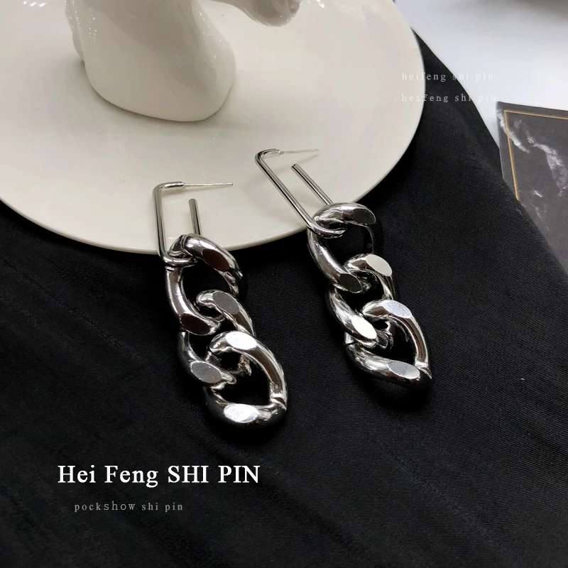 S925 needle Trendy Jewelry Dangle Earrings Simply Design Metal Chain Fashion Drop Earrings For Women Lady Gifts
S925 needle Trendy Jewelry Dangle Earrings Simply Design Metal Chain Fashion Drop Earrings For Women Lady Gifts