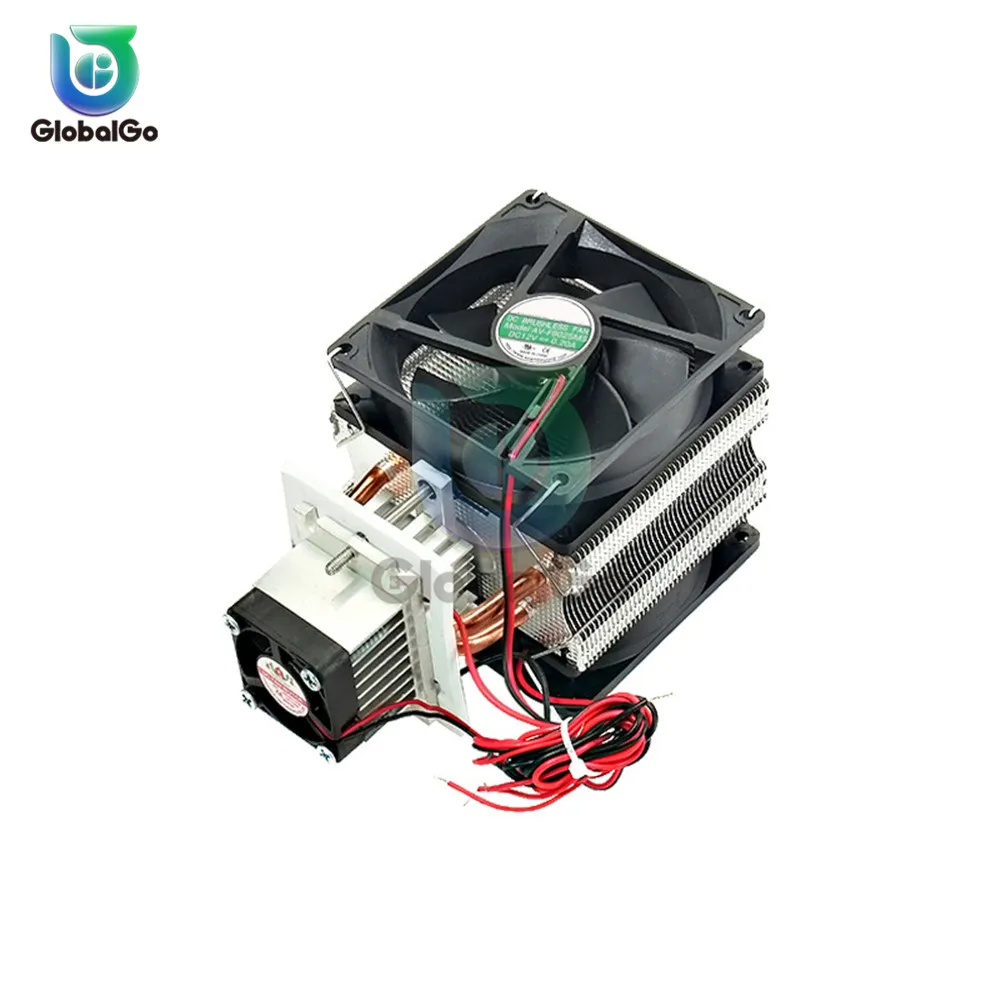 DC 12V 10A 72W Heat sink CPU Cooler DIY Semiconductor Cooler Three-tube Aluminum Radiator + Fan
DC 12V 10A 72W Heat sink CPU Cooler DIY Semiconductor Cooler Three-tube Aluminum Radiator + Fan