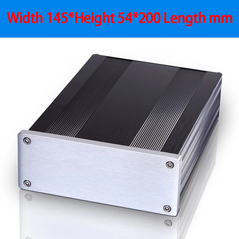 KYYSLB 145*54*200 мм ламповый усилитель шасси Hi-Fi мини цифровой DIY Мощность Усилитель