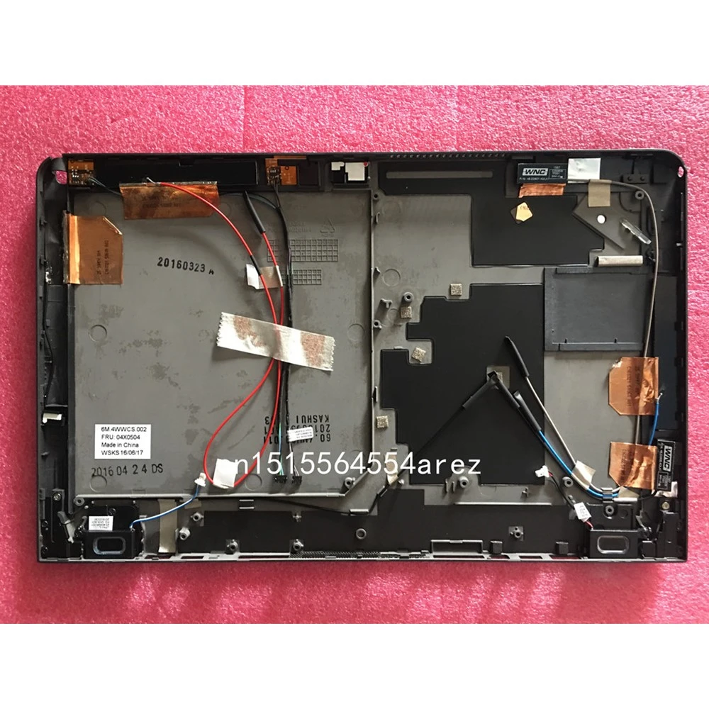 Новая Оригинальная задняя крышка ЖК-дисплея для Lenovo ThinkPad Helix Тип 3xxx, верхняя крышка с антенной и динамиком Asm 3G 04X0504
Новая Оригинальная задняя крышка ЖК-дисплея для Lenovo ThinkPad Helix Тип 3xxx, верхняя крышка с антенной и динамиком Asm 3G 04X0504