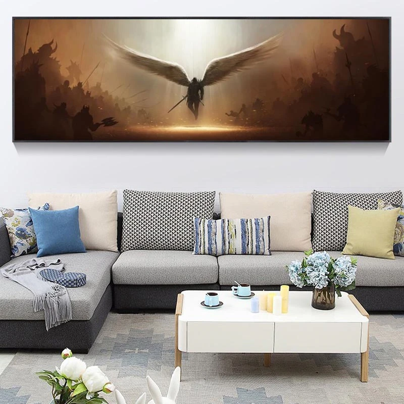 The Archangel of Justice Tyrael Wall Canvas Art Painting Wall Art Poster and Print Wall Art Picture for Living Room Home Decor
The Archangel of Justice Tyrael Wall Canvas Art Painting Wall Art Poster and Print Wall Art Picture for Living Room Home Decor