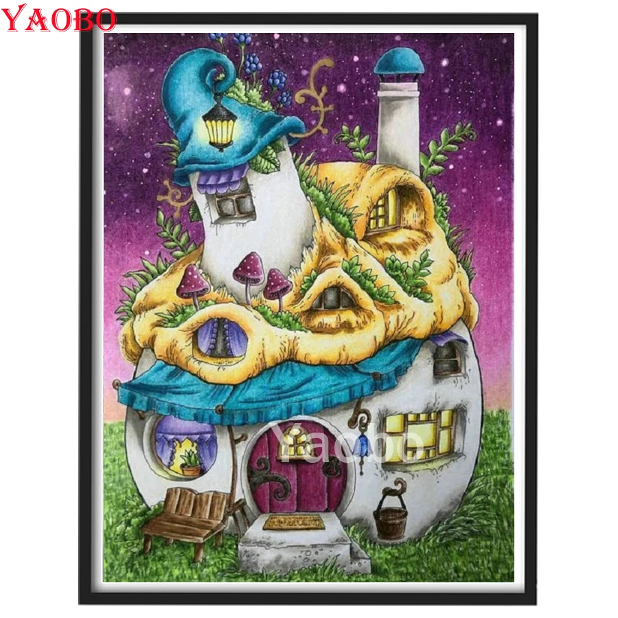 Diamond Painting Landscape DIY Full Square Diamond Picture 5d Cross Stitch Cartoon House Diamond Embroidery Mosaic Decoration
Diamond Painting Landscape DIY Full Square Diamond Picture 5d Cross Stitch Cartoon House Diamond Embroidery Mosaic Decoration