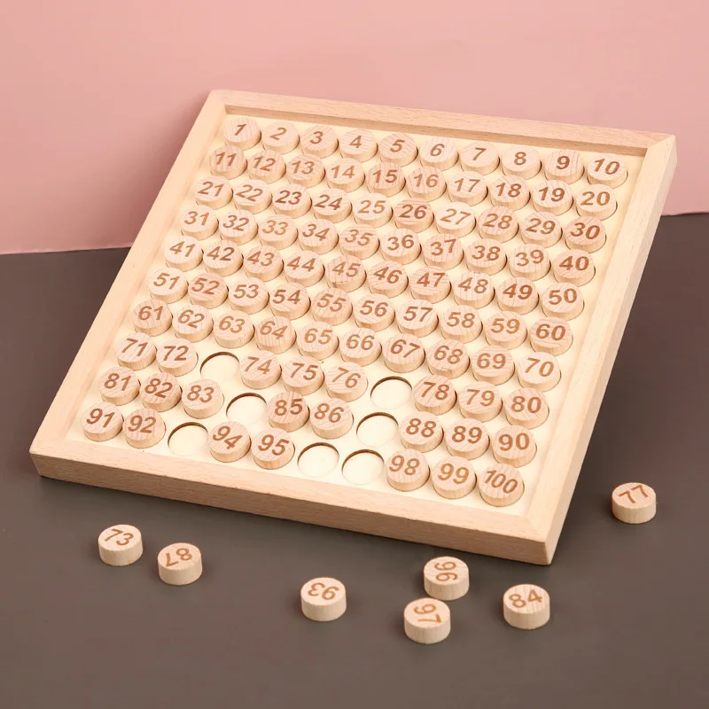 Newest Montessori Educational Wooden Toys for Children Baby Toys 1-100 MathBoard Math Arithmetic Teaching Aids for Kids
Newest Montessori Educational Wooden Toys for Children Baby Toys 1-100 MathBoard Math Arithmetic Teaching Aids for Kids