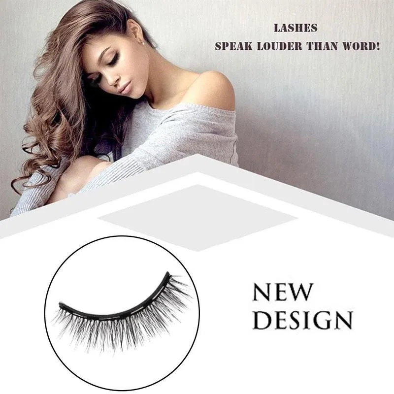 5pair Of Magnetic Eyelashes Eye Makeup Extended False Magnetic Eyelashe Repeated Fake Firmer Is Adsorption Use Eyelashe The J7Z7 
5pair Of Magnetic Eyelashes Eye Makeup Extended False Magnetic Eyelashe Repeated Fake Firmer Is Adsorption Use Eyelashe The J7Z7