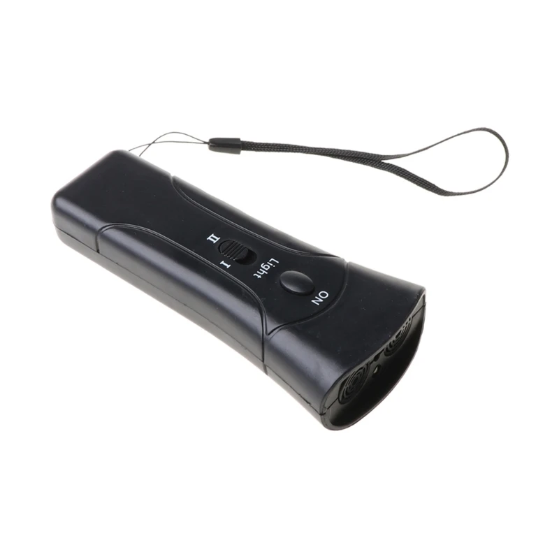 LED Ultrasonic Dog Training Repeller Anti-barking Trumpet Control Stopper Device N7MB
LED Ultrasonic Dog Training Repeller Anti-barking Trumpet Control Stopper Device N7MB