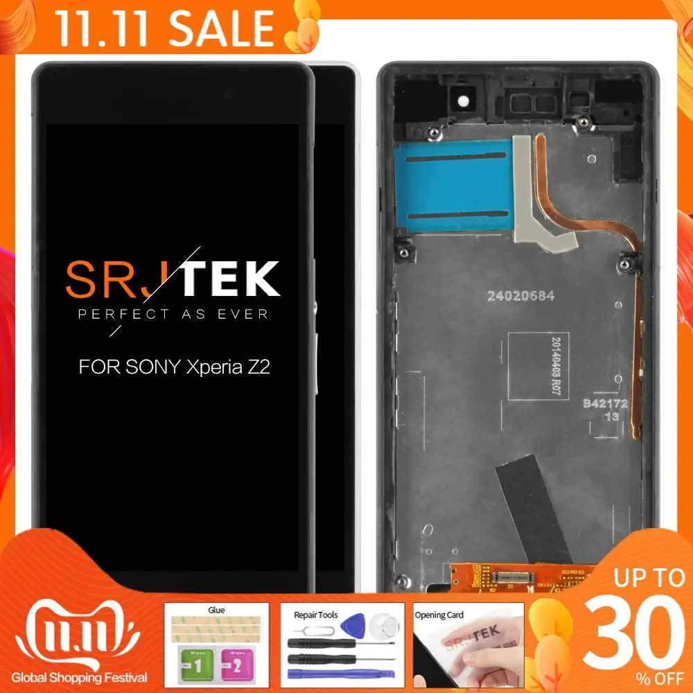 5.2 ''D6502 D6503 D6543 LCD For SONY Xperia Z2 Display Touch Screen Digitizer Assembly For SONY Xperia Z2 LCD
5.2 ''D6502 D6503 D6543 LCD For SONY Xperia Z2 Display Touch Screen Digitizer Assembly For SONY Xperia Z2 LCD