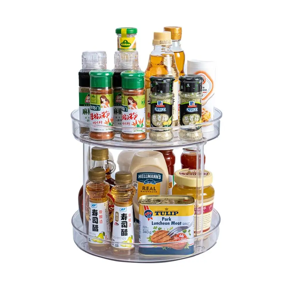 1/2/3 Layer Turntable Storage Bin Practical Plastic Storage Box Of Spice Sweetener Turntable Rack For Kitchen Cupboard Organizor
1/2/3 Layer Turntable Storage Bin Practical Plastic Storage Box Of Spice Sweetener Turntable Rack For Kitchen Cupboard Organizor