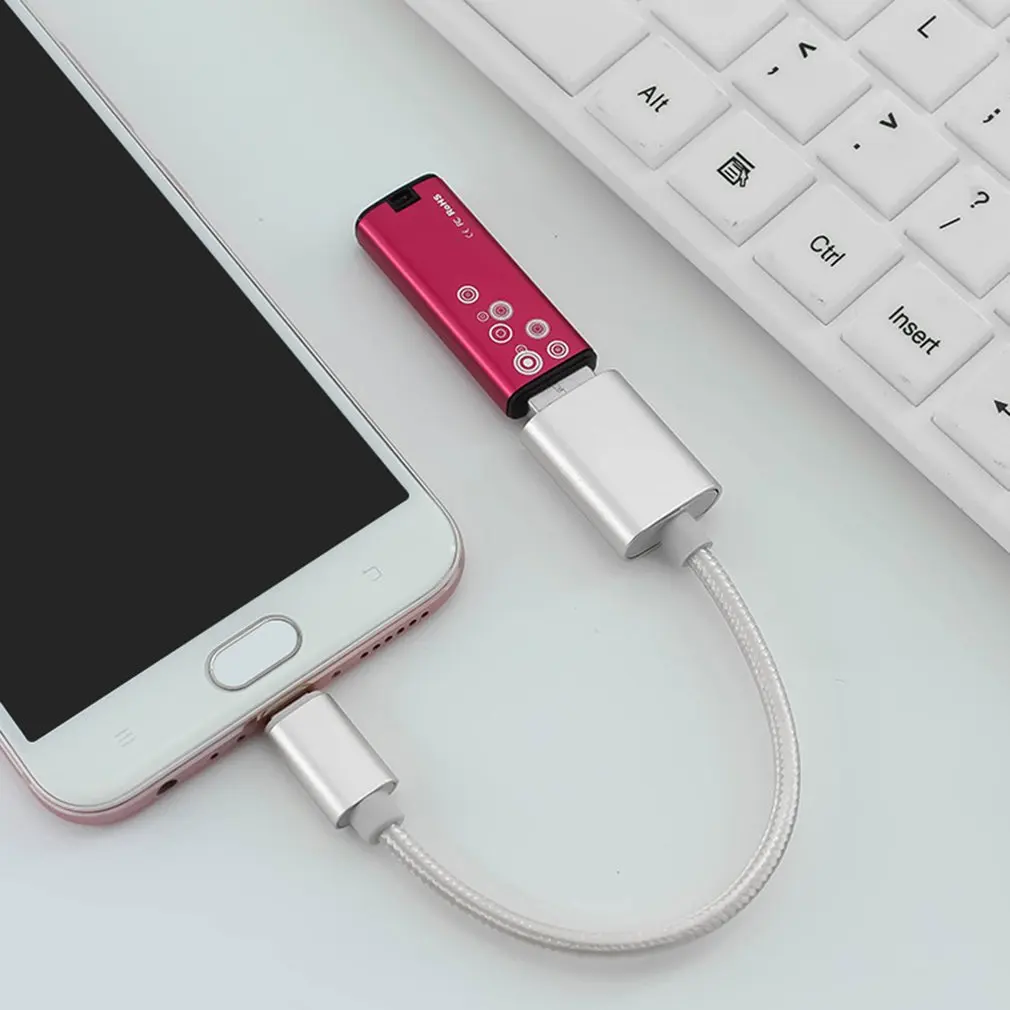 Portable Size Micro-USB Type-C OTG Cable Adapter OTG Data Sync Cable Cord Adapter for PC Notebook Computer
Portable Size Micro-USB Type-C OTG Cable Adapter OTG Data Sync Cable Cord Adapter for PC Notebook Computer