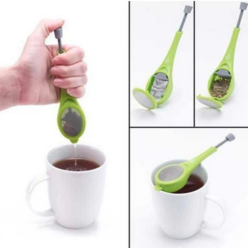 1Pc Practical Reusable Tea Strainer Tea Infuser Food Grade Plastic Tea Ball Device Herbal Spice Tea Filter Kitchen Tools
1Pc Practical Reusable Tea Strainer Tea Infuser Food Grade Plastic Tea Ball Device Herbal Spice Tea Filter Kitchen Tools