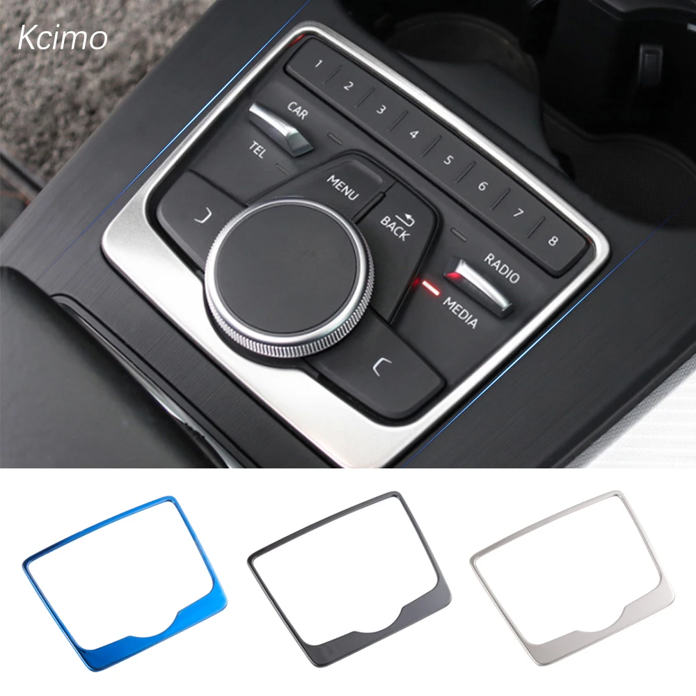 Stainless Steel Console Multimedia Control Panel Decoration Frame Cover Trim For Audi A4L 2017-2019 Car Interior Accessories
Stainless Steel Console Multimedia Control Panel Decoration Frame Cover Trim For Audi A4L 2017-2019 Car Interior Accessories