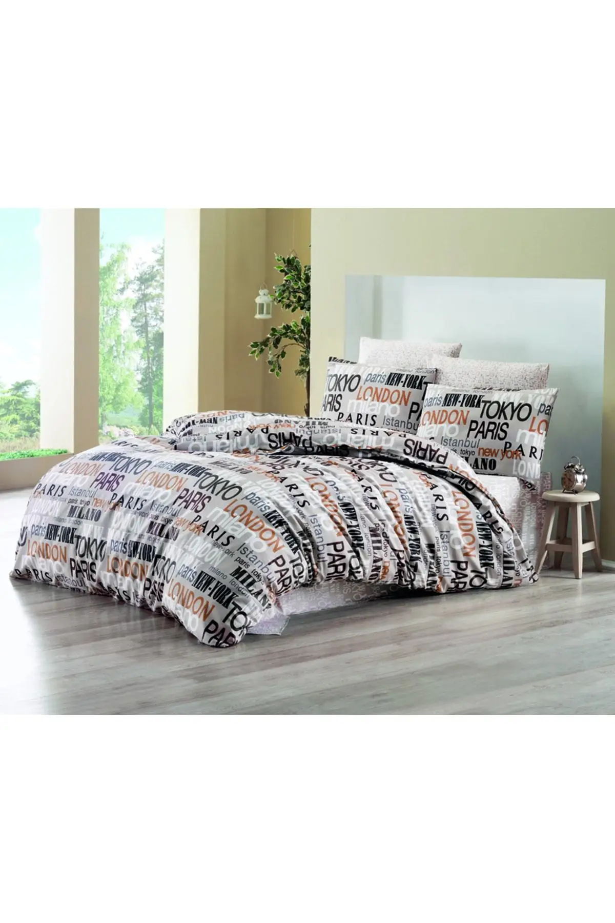 Двойной индивидуальный комплект пододеяльников 7642 
Двойной индивидуальный комплект пододеяльников 7642