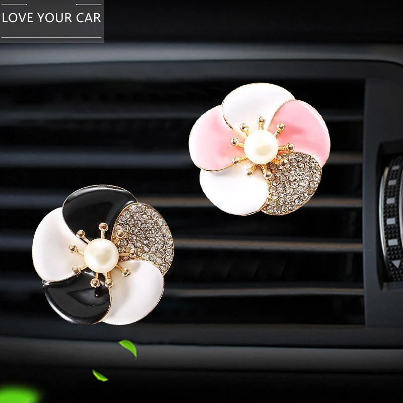 Car Pearl Flower Air Outlet Perfume Clip Creative Car Perfume Fashion Camellia Car Perfume Solid Aroma Diffuser
Car Pearl Flower Air Outlet Perfume Clip Creative Car Perfume Fashion Camellia Car Perfume Solid Aroma Diffuser
