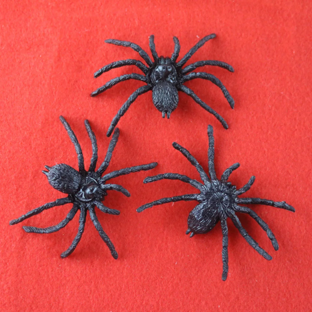 10 Pcs Black Spiders Prank Joking Funny Gadgets Horrific Decor for Parties Carnivals Costume Party (Black)
10 Pcs Black Spiders Prank Joking Funny Gadgets Horrific Decor for Parties Carnivals Costume Party (Black)