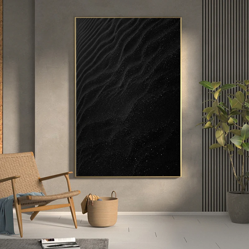Black Wave Modern Abstract Paintings Canvas Wall Art Poster and Print Nordic Home Decor Living Room Bedroom Decoration Picture
Black Wave Modern Abstract Paintings Canvas Wall Art Poster and Print Nordic Home Decor Living Room Bedroom Decoration Picture